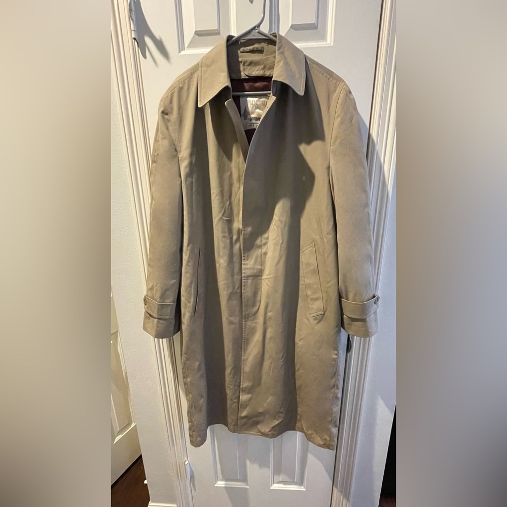 London fog coat men